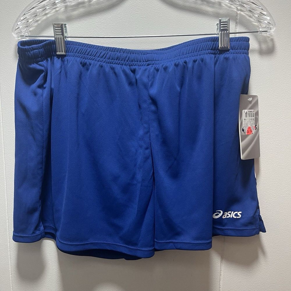 Asics Women's Running Shorts Size Large Blue NEW